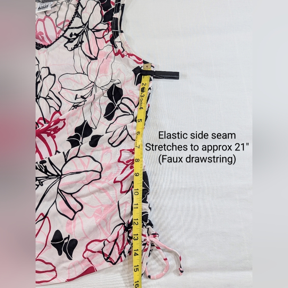 π Take Nine Maternity Sleeveless Blouse (M) - Picture 8 of 9